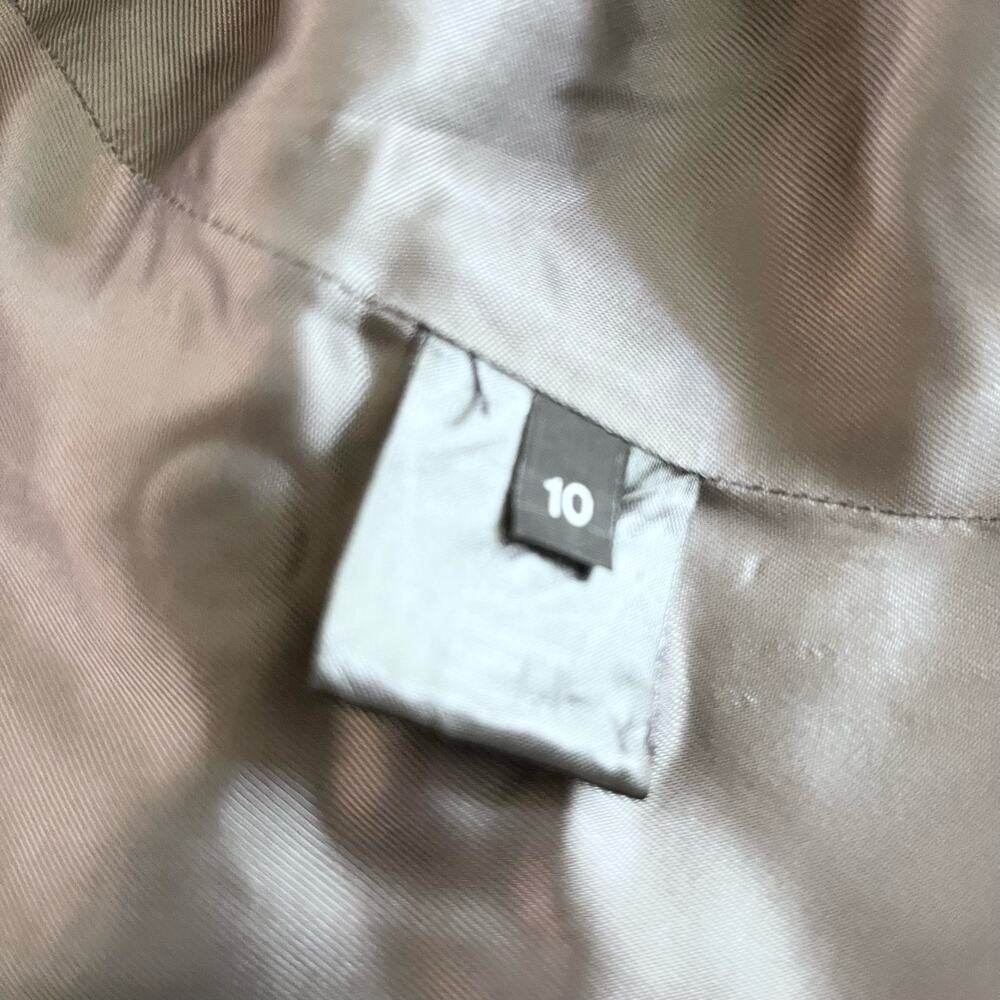 Dal Lago club boys gray plaid virgin wool blazer sports jacket size 10 - Picture 7 of 10